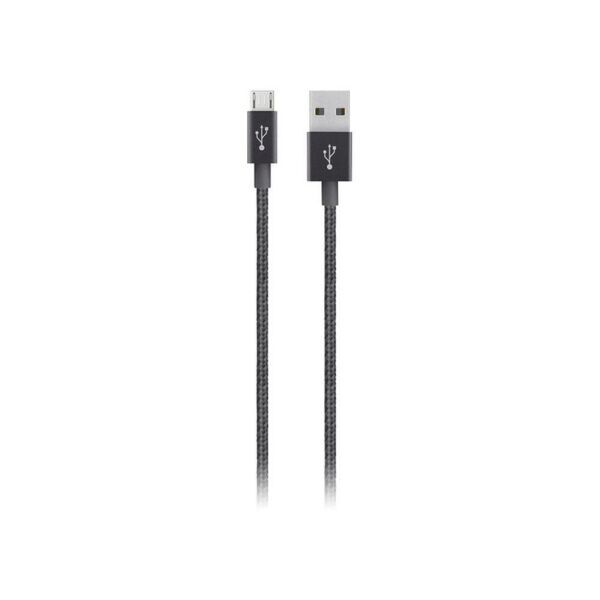 Belkin  F2CU021BT04-BLK  Premium Micro Usb Şarj ve Senkrenizasyon Kablosu 1.2m Siyah