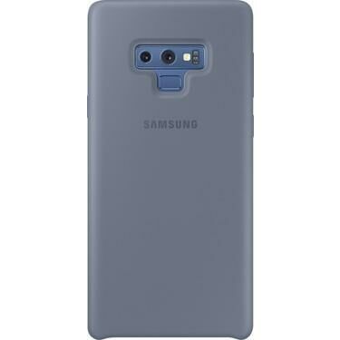 Galaxy Note 9 ile Uyumlu Kılıf Silicone Cover Lacivert EF-PN960TLEGWW
