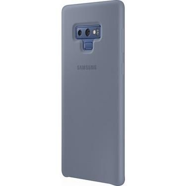 Galaxy Note 9 ile Uyumlu Kılıf Silicone Cover Lacivert EF-PN960TLEGWW