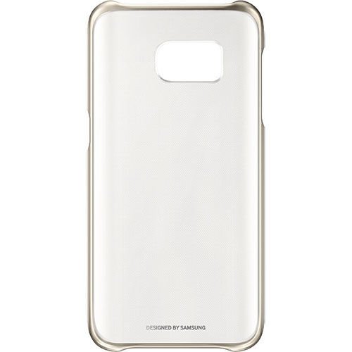 Galaxy S7 ile Uyumlu Clear Back Cover Kılıf Altın EF-QG930CFEGWW (Out)
