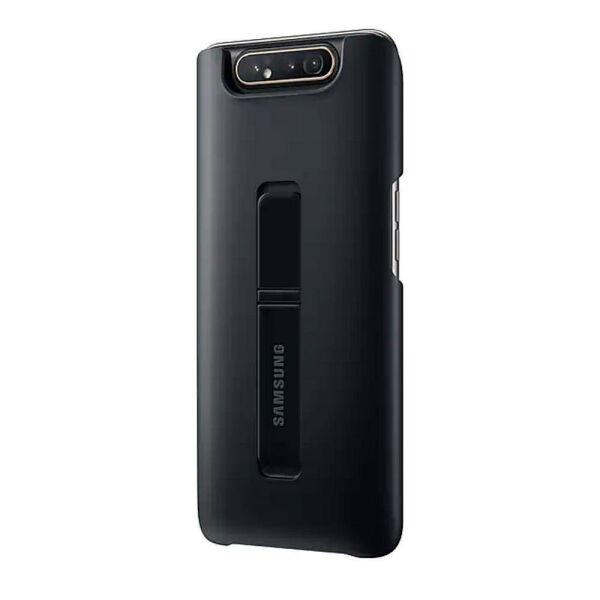 Galaxy A80 ile Uyumlu Stanting Cover Siyah EF-PA805CBEGWW (Out)