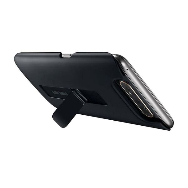 Galaxy A80 ile Uyumlu Stanting Cover Siyah EF-PA805CBEGWW (Out)