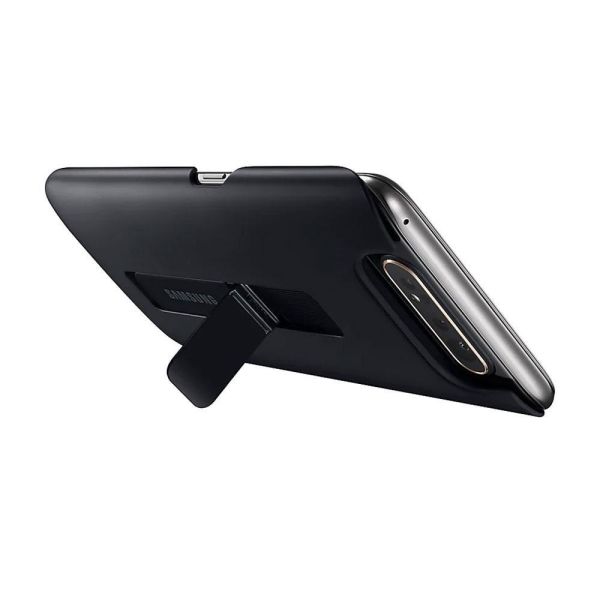Galaxy A80 ile Uyumlu Stanting Cover Siyah EF-PA805CBEGWW (Out)