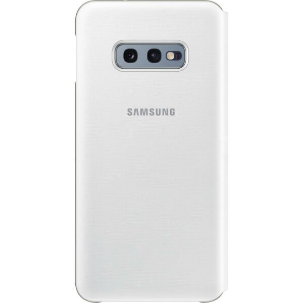 Galaxy S10e ile Uyumlu LED View Cover Kılıf Beyaz EF-NG970PWEGWW