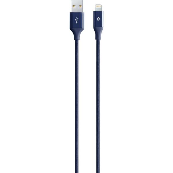 Ttec AlumiCable Lightning Kablo Lacivert 1.2M 2DK16L