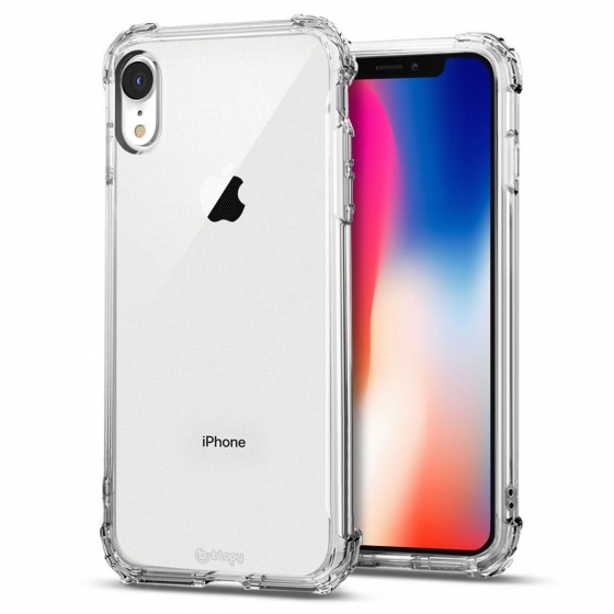 Blogy iPhone XR ile Uyumlu Crystal Fit Kılıf Crystal Clear