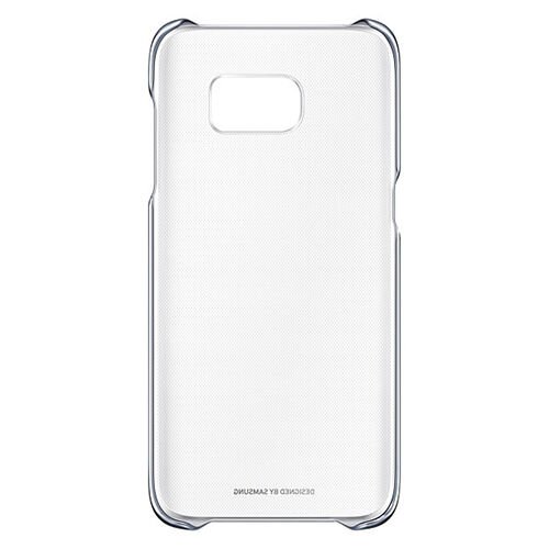 Galaxy S7 Edge ile Uyumlu Clear Back Cover Kılıf Siyah EF-QG935CBEGWW(Out)