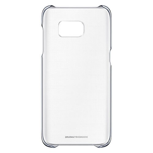 Galaxy S7 Edge ile Uyumlu Clear Back Cover Kılıf Siyah EF-QG935CBEGWW(Out)