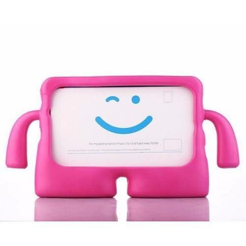 Zore iPad Air/Air2/Yeni 2017 ile Uyumlu Çocuk Kılıfı Pembe