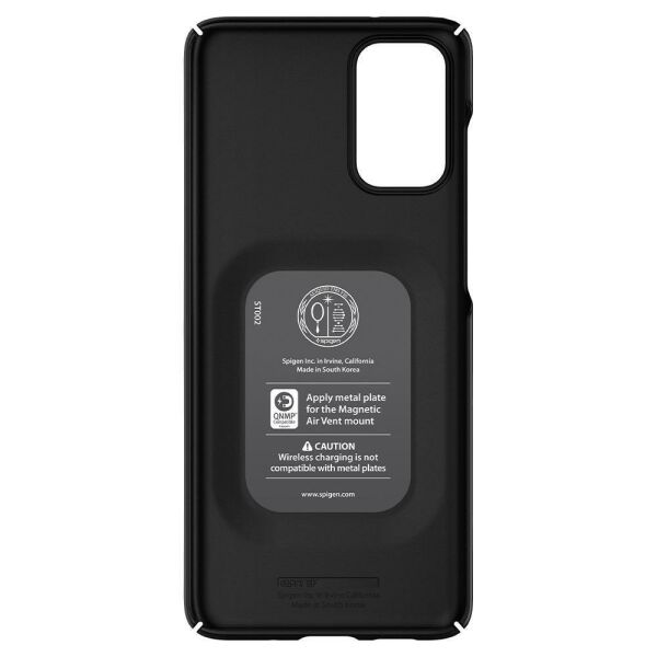 Spigen Galaxy S20 Plus ile Uyumlu Kılıf Thin Fit Black