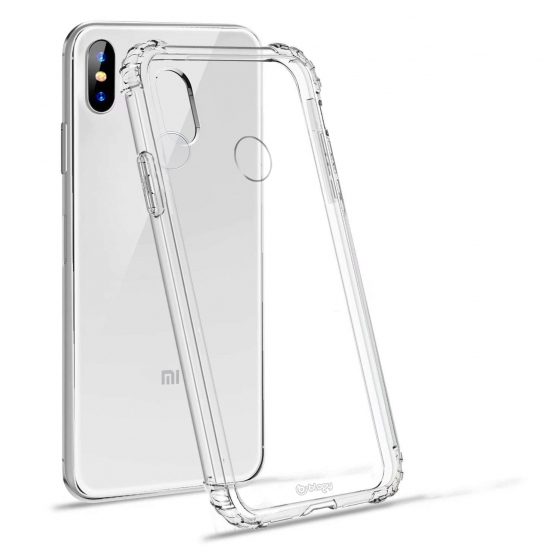 Blogy MI A2 Lite ile Uyumlu Crystal Fit Kılıf Crystal Clear