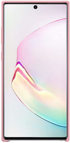Galaxy Note 10 Plus ile Uyumlu Kılıf Silicone Cover Pembe EF-PN975TPEGWW (Out)