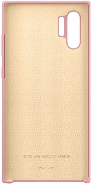 Galaxy Note 10 Plus ile Uyumlu Kılıf Silicone Cover Pembe EF-PN975TPEGWW (Out)