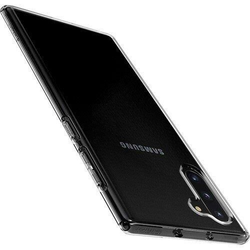 Spigen Galaxy Note 10 ile Uyumlu Kılıf Crystal Flex Crystal Clear