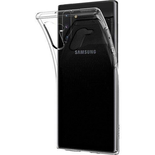 Spigen Galaxy Note 10 ile Uyumlu Kılıf Crystal Flex Crystal Clear