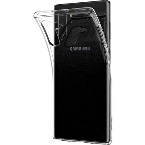 Spigen Galaxy Note 10 ile Uyumlu Kılıf Crystal Flex Crystal Clear