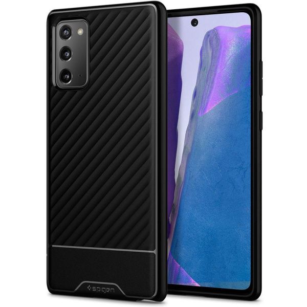 Spigen Galaxy Note 20 ile Uyumlu Kılıf Core Armor Black