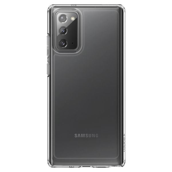 Spigen Galaxy Note 20 ile Uyumlu Kılıf Crystal Hybrid Crystal Clear