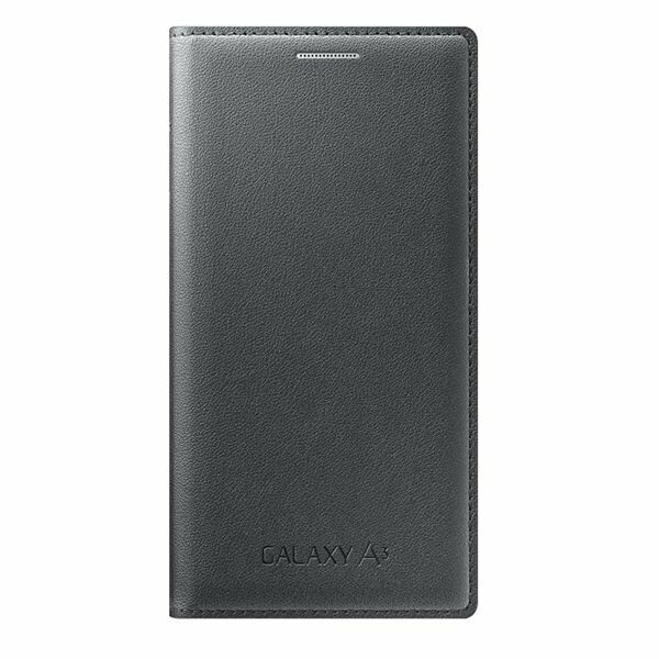 Galaxy A3 (2015) ile Uyumlu Kılıf Flip Cover Siyah EF-FA300BC