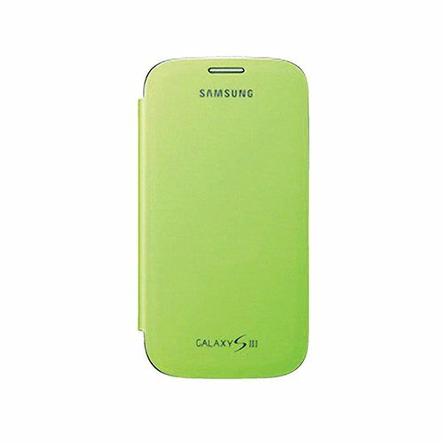 Galaxy S3 i9300 ile Uyumlu Flip Cover Kılıf EFC-1G6FMECSTD Açık Yeşil (Out)