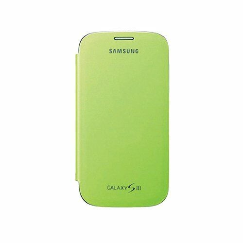 Galaxy S3 i9300 ile Uyumlu Flip Cover Kılıf EFC-1G6FMECSTD Açık Yeşil (Out)