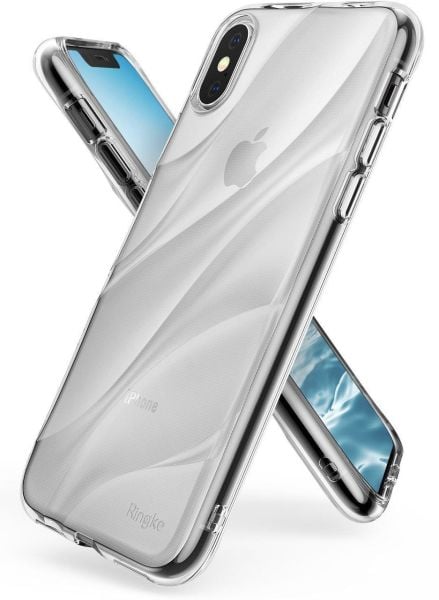 Ringke Flow iPhone XS ile Uyumlu KIlıf Crystal Clear