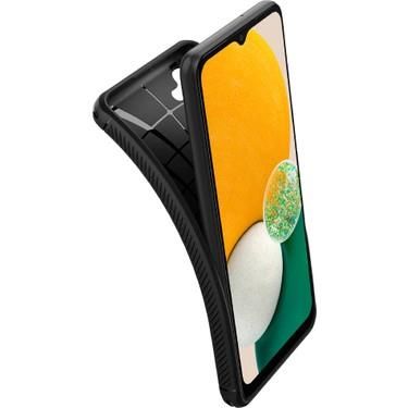 Spigen Galaxy A13 ile Uyumlu Kılıf Rugged Armor Matte Black