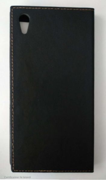 Jopus Xperia XA1 ile Uyumlu Ultra Kapaklı Kılıf Siyah KK-147