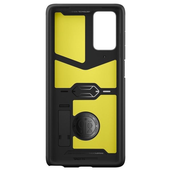 Spigen Galaxy Note 20 ile Uyumlu Kılıf Tough Armor Black