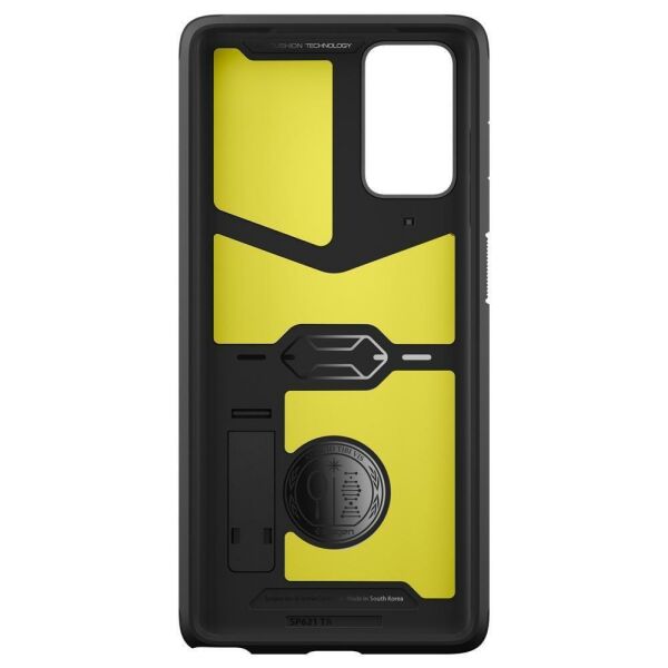 Spigen Galaxy Note 20 ile Uyumlu Kılıf Tough Armor Black