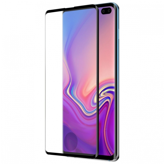 Buﬀ Galaxy S10 Plus 5D ile Uyumlu Glass Ekran Koruyucu