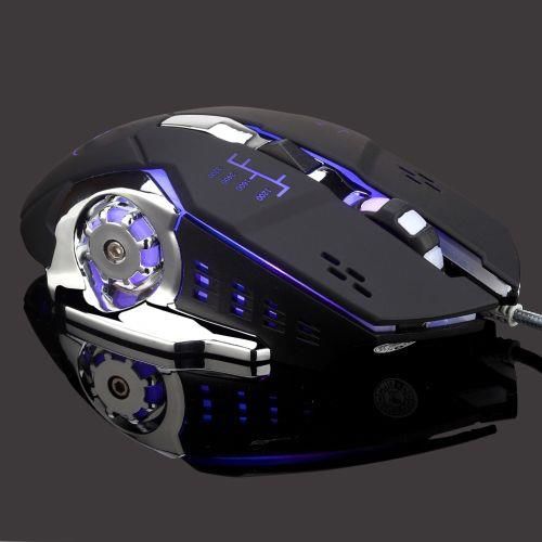 Jopus JO-MU01 RGB Pc Juma 8000 Dpi Makro Usb Mouse Siyah