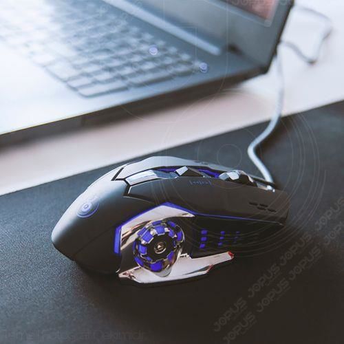 Jopus JO-MU01 RGB Pc Juma 8000 Dpi Makro Usb Mouse Siyah