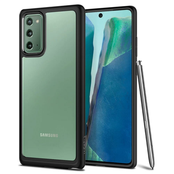 Spigen Galaxy Note 20 ile Uyumlu Kılıf Ultra Hybrid Black