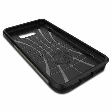 Spigen Galaxy Note 5 ile Uyumlu Kılıf Slim Armor Gun Metal
