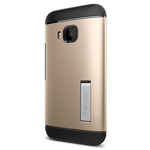 Spigen One M9 ile Uyumlu Kılıf Slim Armor -Champagne Gold