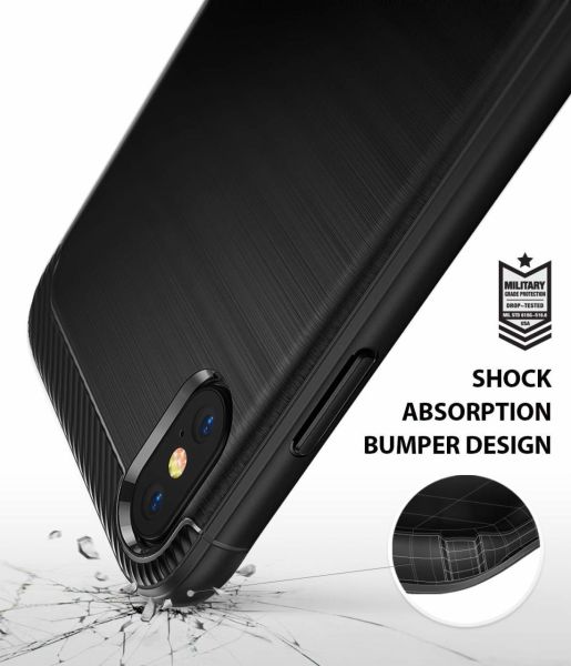Ringke Onyx iPhone XS ile Uyumlu Black
