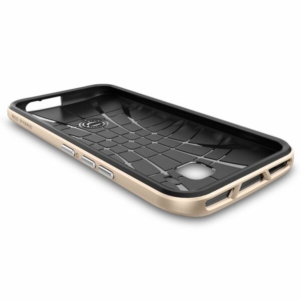 Spigen One M9 ile Uyumlu Kılıf Neo Hybrid Champagne Gold