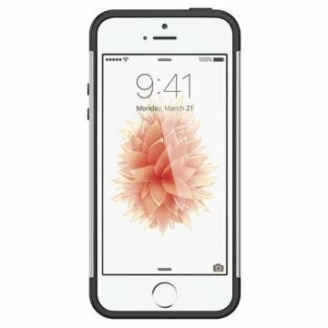 Spigen iPhone 5,5s,SE ile Uyumlu Kılıf Slim Armor Satin Silver
