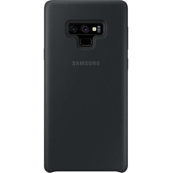 Galaxy Note 9 ile Uyumlu Kılıf Silicone Cover Siyah EF-PN960TBEGWW (Out)