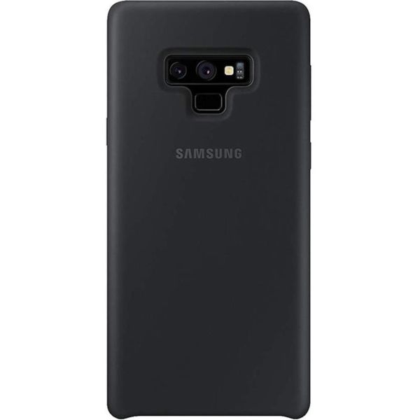 Galaxy Note 9 ile Uyumlu Kılıf Silicone Cover Siyah EF-PN960TBEGWW (Out)