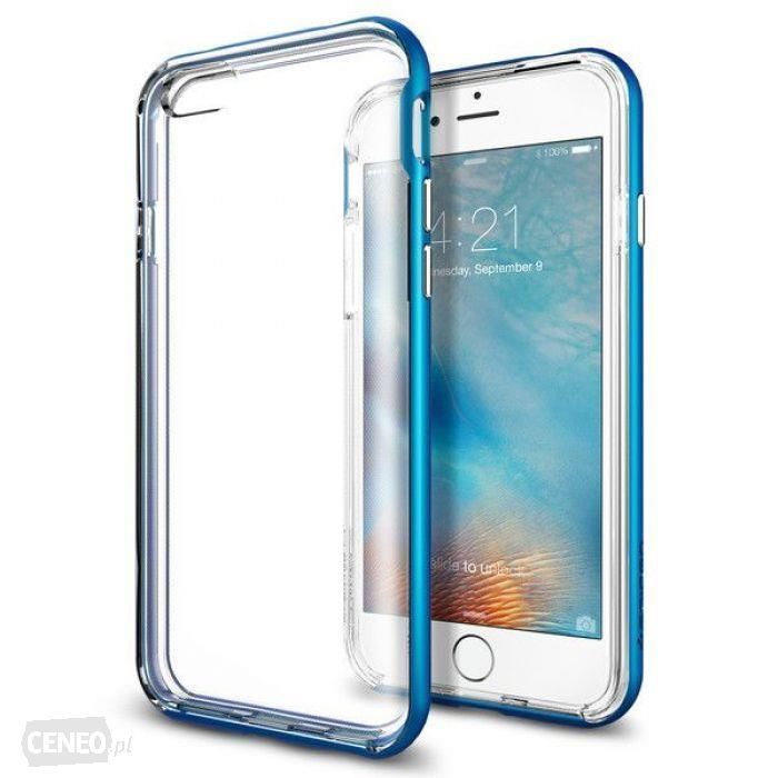 Spigen iPhone 6s Plus/6 Plus ile Uyumlu Kılıf Neo Hybrid EX Electric Blue (Out)