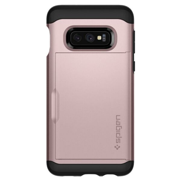 Spigen Galaxy S10e ile Uyumlu Kılıf Slim Armor CS Rose Gold