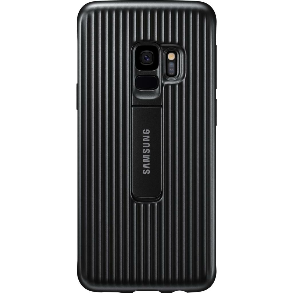 Galaxy S9 ile Uyumlu Protective Stanting Cover Siyah EF-RG960CBEGWW (Out)