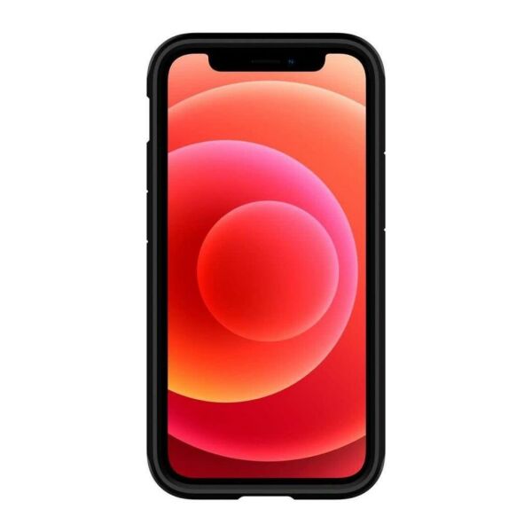 Spigen iPhone 12 Mini ile Uyumlu Kılıf Tough Armor Red