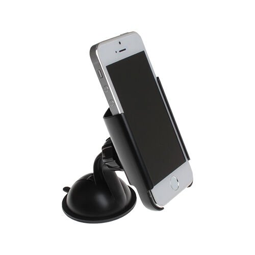 Cellular Line iPhone SE/5S/5C/5 ile Uyumlu Araç Telefon Tutacağı Siyah