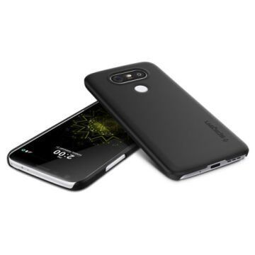 Spigen G5 ile Uyumlu Kılıf Thin Fit Black