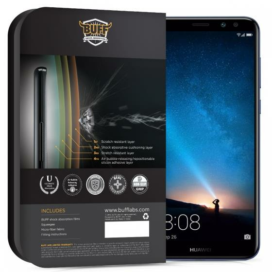 Buﬀ Mate 10 Lite ile Uyumlu Ekran Koruyucu