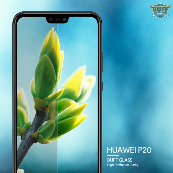 Buﬀ P20 ile Uyumlu Glass Ekran Koruyucu
