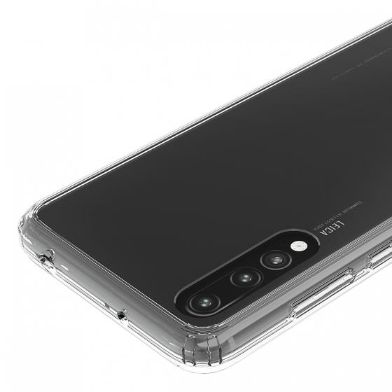 Buﬀ P20 Pro ile Uyumlu Air Hybrid Kılıf Crystal Clear